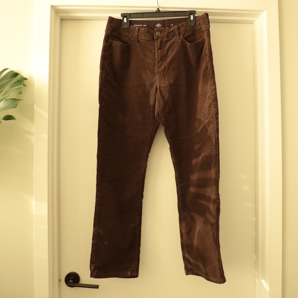 Corduroy Brown Pants - 34 Mens - Picture 6 of 8